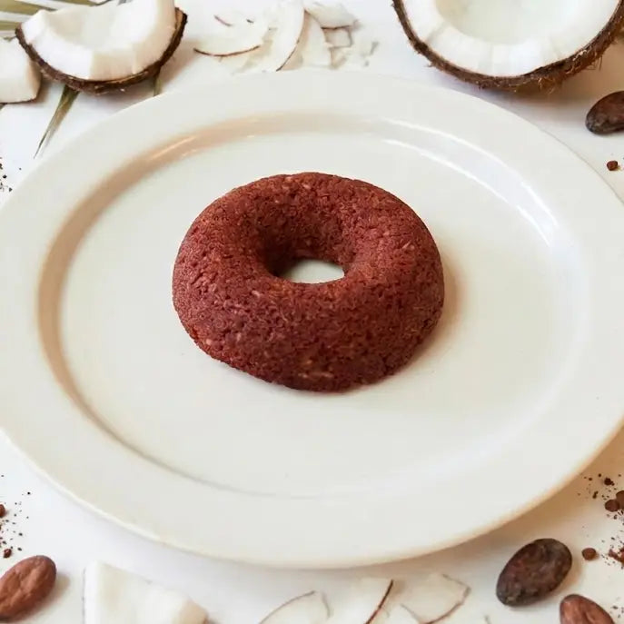 ココナッツ＆ココアのドーナツ