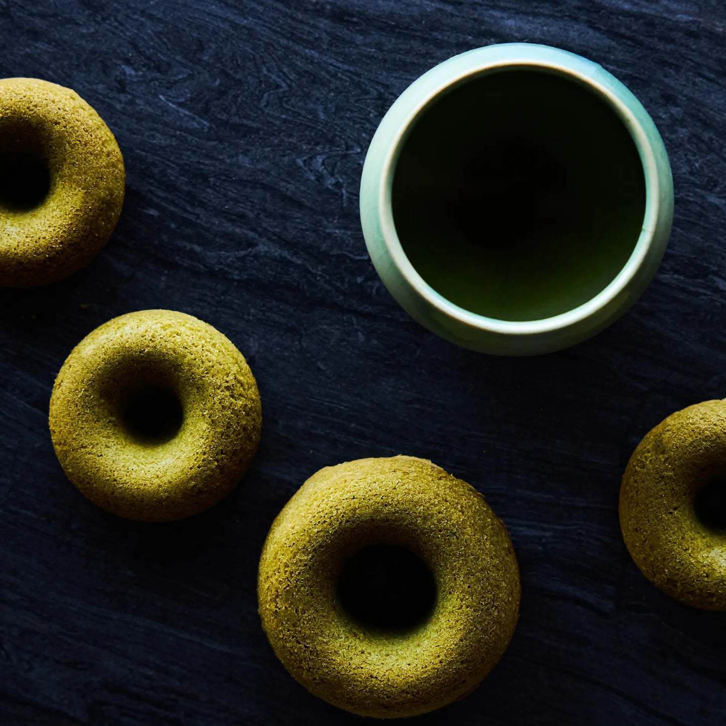 屋久島茶のドーナツ